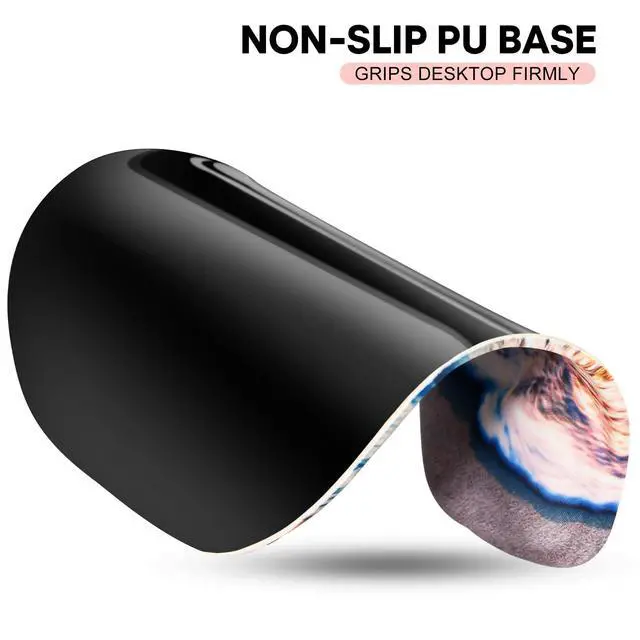 Alt view image 5 of 7 - Ergonomic Mouse Pad with Gel Wrist Rest 2 Pack, Portable Small Beach