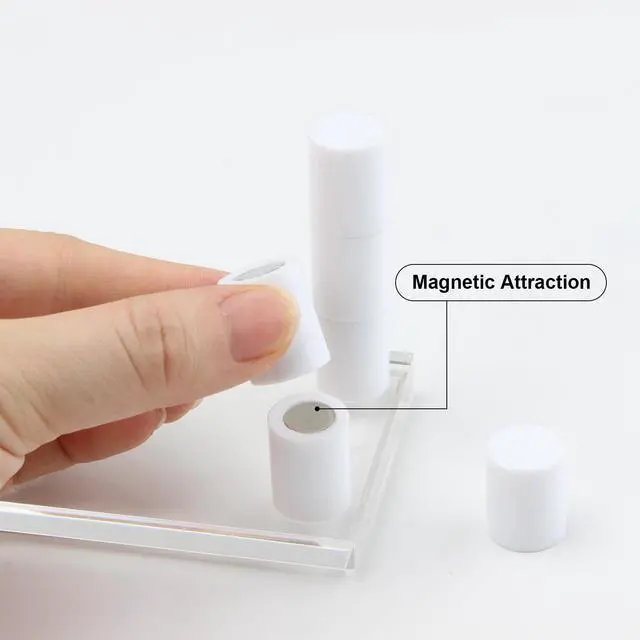 Alt view image 5 of 7 - Artist Leaning Bridge Hand Clear Acrylic Wrist Rest Leaning Bridge