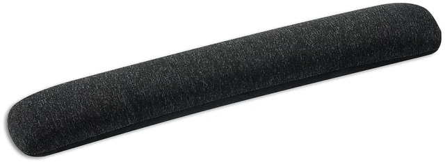 Main image of Beaded Keyboard Wrist Rest Pad, Black/Gray
