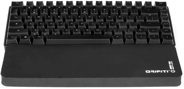 Main image of Wrist Pad 14 X 4 X 0.75 Inch Computer Keyboard Rest Support for Tenkeyless Ergonomic Gaming Wrists Rests Pads - Desk Keyboards Resting Accessories for Carpal Tunnel (Black Nylon)