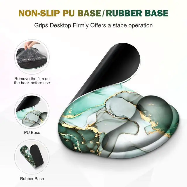 Alt view image 6 of 7 - Gaming Mouse Pad, Large Desk Mat, Cute Desk Pad Protector 4in1 XXL Mousepad