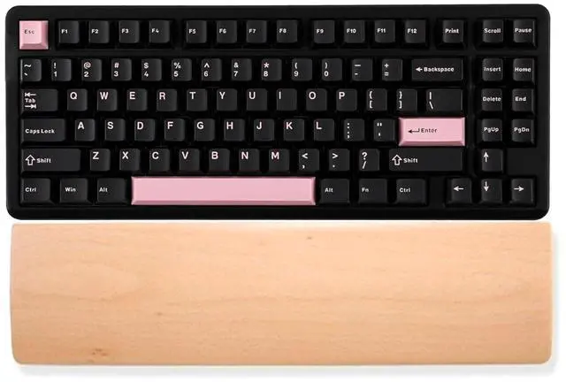Main image of Ergonomic Wrist Rest for Mechanical Keyboard, Fits 61 Key 60%