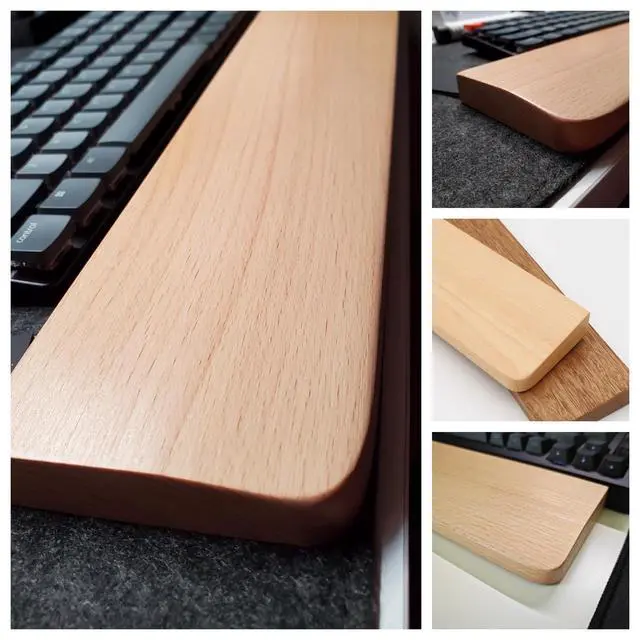 Alt view image 2 of 7 - Ergonomic Wrist Rest for Mechanical Keyboard, Fits 61 Key 60%