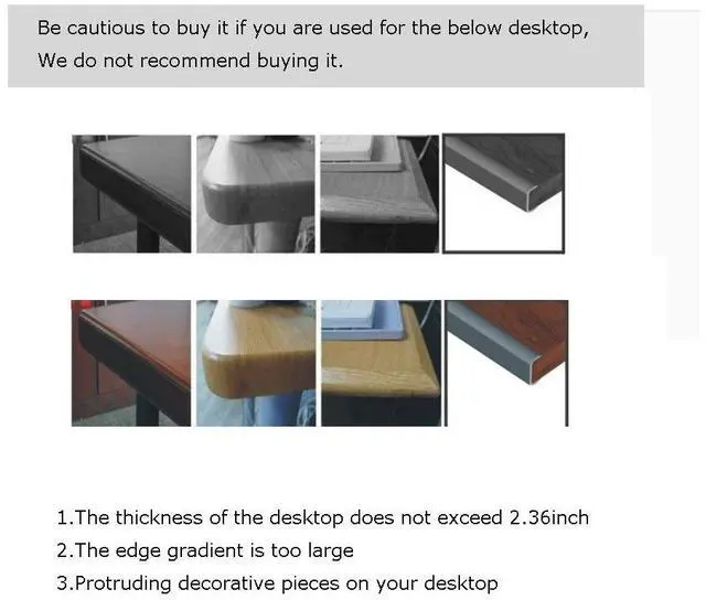 Alt view image 5 of 7 - Ergonomic Arm Rest for Desk Rotating Computer Arm Support Clamp On Office Elbow Rest Arm Support Shelf Hand Rest 360 Degrees Rotatable Desk Tray