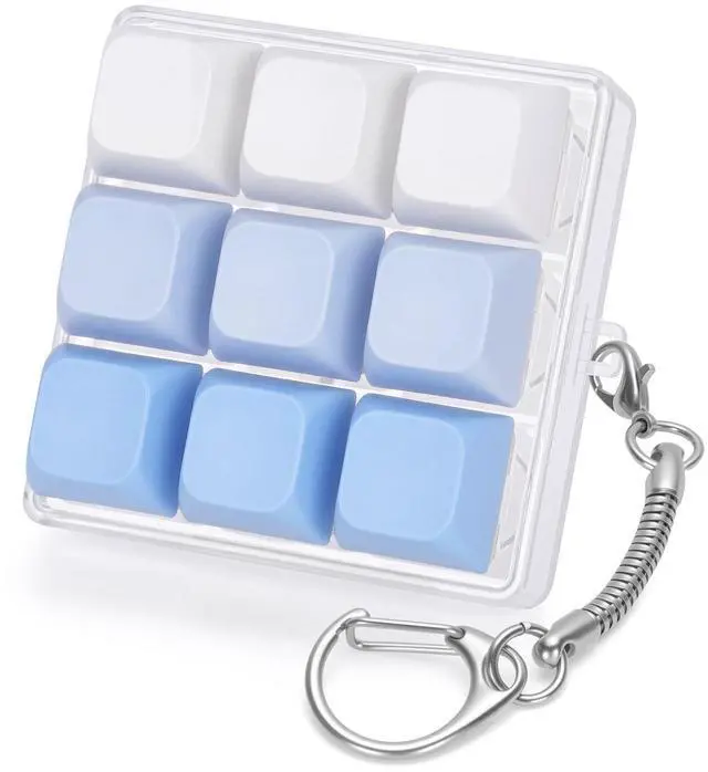 Main image of Clicky Keyboard Fidget Toy for Adults Gradient Color