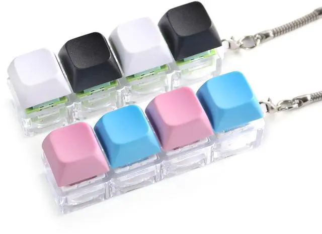 Main image of Silent & Clicky Keyboard Fidget, Fidget Keyboard for Relief Your Stress, Fidget Keyboards for Office, Fidget Keyboard Keychain Gift for Quiet and Noisy Scenes