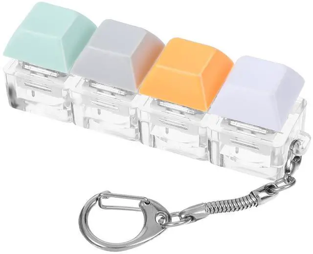 Main image of Keyboard Fidget Clicker, Keyboard Fidget Keychain