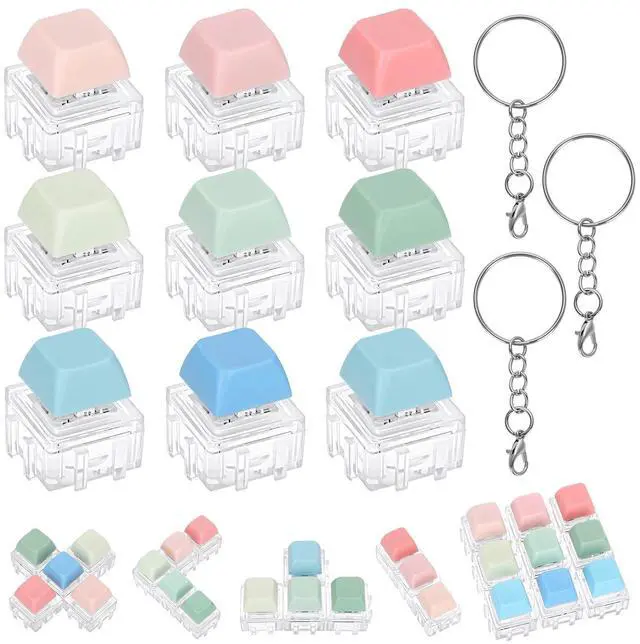 Main image of Detachable Clicky Keyboard Fidget Toys for Adults