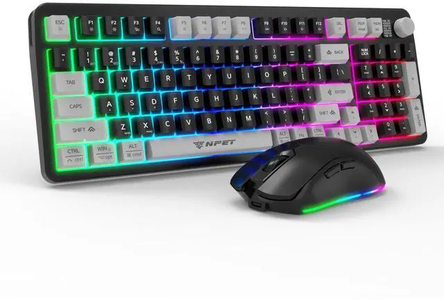 Main image of Wireless Gaming Keyboard & Mouse Combo for PC Gamers