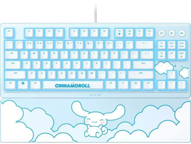 Main image of Gaming Keyboard, Low-Profile Keys, Cinnamoroll Edition