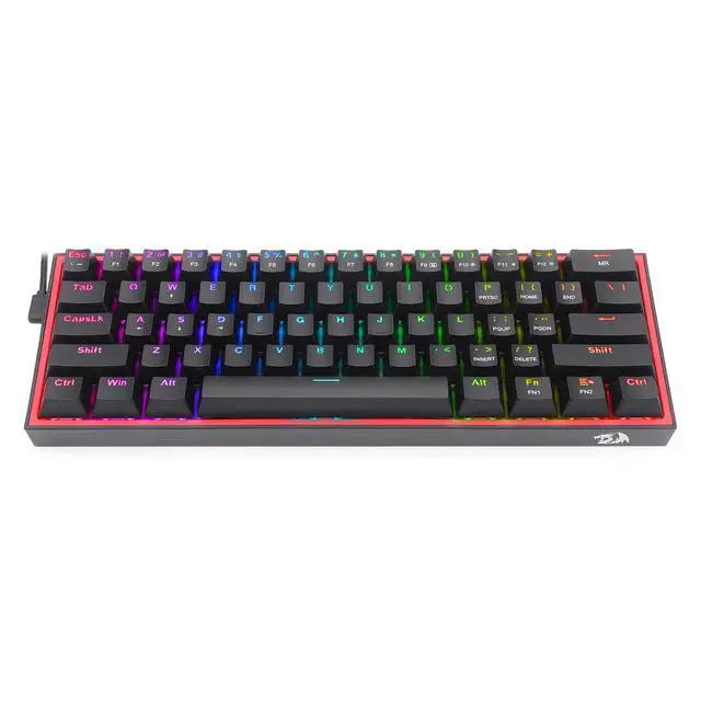 Alt view image 4 of 7 - Compact Hot-Swap RGB Gaming Mechanical Keyboard
