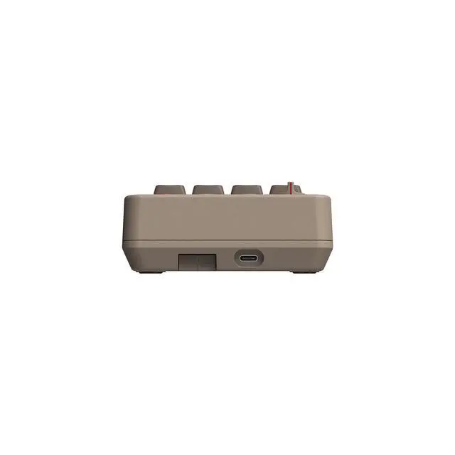 Alt view image 3 of 7 - Key Retro Mechanical Numpad, Supports PC & Standard Calculator Mode, Hot-swappable, PC Calculator Shortcut Button, Bluetooth/2.4G/Wired for Windows and Android - C64 Edition