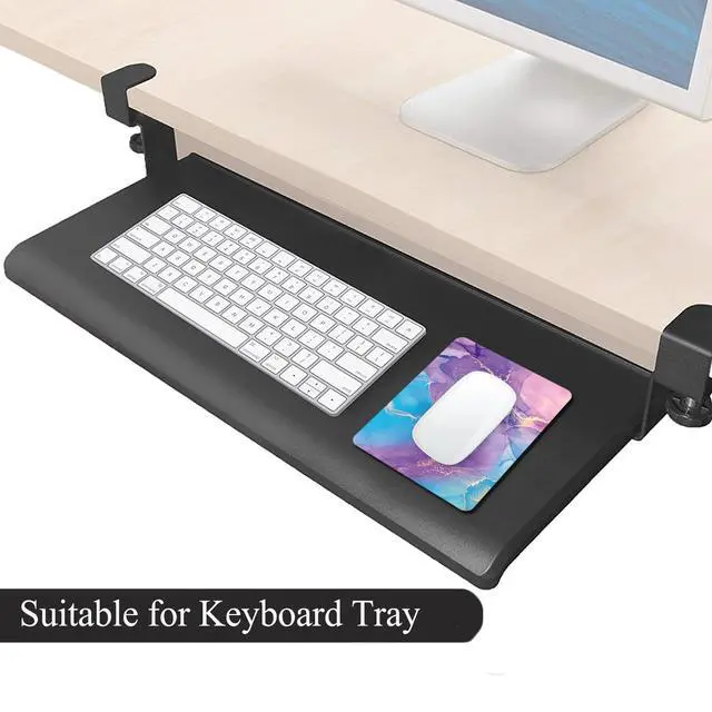 Alt view image 7 of 7 - Small Mouse Pad, Mini Mouse Pad 6 X 8 Inch with Non-Slip Rubber Base for Keyboard Tray Laptops Wireless Mouse Home Office Travel, Washable & Portable (Marble Purple Blue)