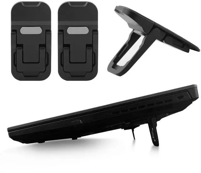 Main image of 2 Pcs Adjustable Keyboard Lifter for Desk,Portable Anti-Slip Laptop Feet, RiserInvisible Computer Keyboard Stand, Laptop Kickstand Feet(2.36 x 1.18 inch)