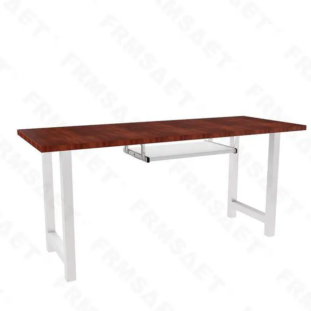 Alt view image 7 of 7 - Office Product 20/24/30 inch Keyboard Drawer Tray (24 inch,White)