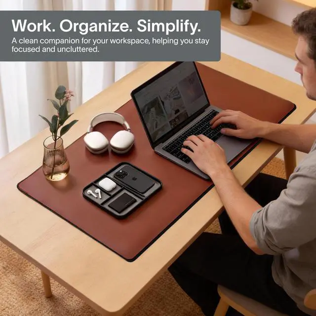 Alt view image 4 of 7 - Medium EDC Tray - Pebble Black (9.5 x 7.9 in)