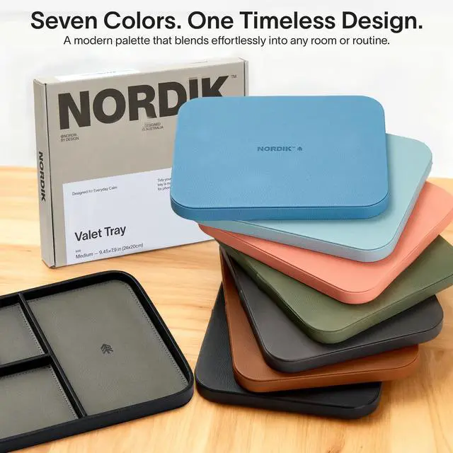 Alt view image 7 of 7 - Medium EDC Tray - Pebble Black (9.5 x 7.9 in)