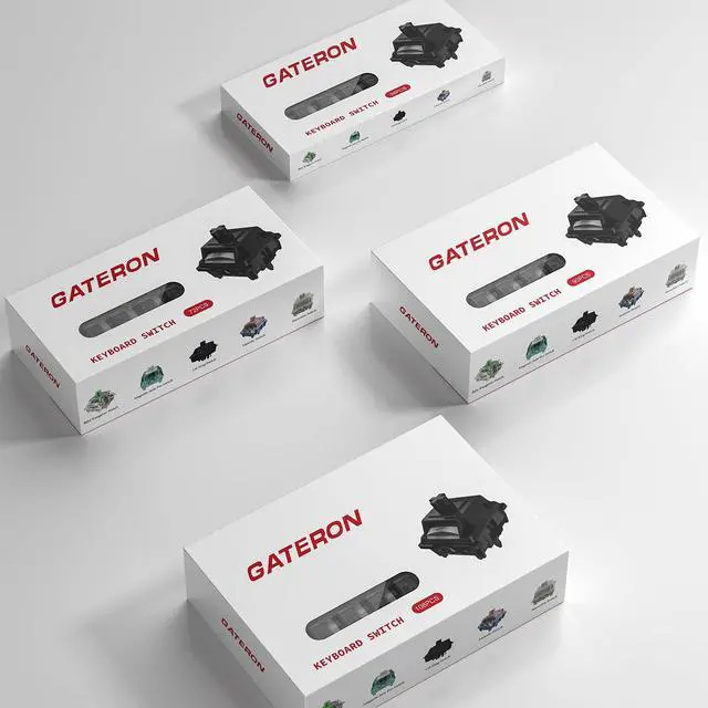 Alt view image 7 of 7 - Pre Lubed 5pin Linear Switches for Mechanical Keyboard (90PCS, Oil King)