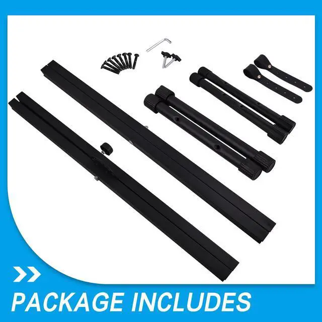 Alt view image 5 of 7 - Piano Keyboard Stand and Bench Set, Double-X Keyboard Stand Adjustable Digital Piano Stand with Lockable Straps, (Piano Keyboard Stand x 1, Piano Bench x 1), Black