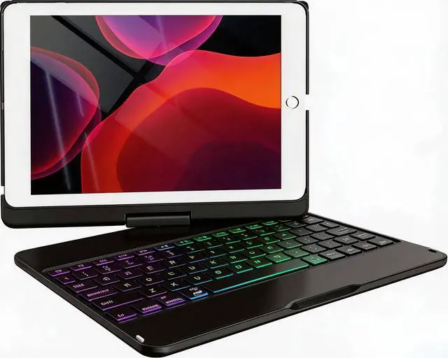 Main image of iPad 6th Generation Case with Keyboard, Black