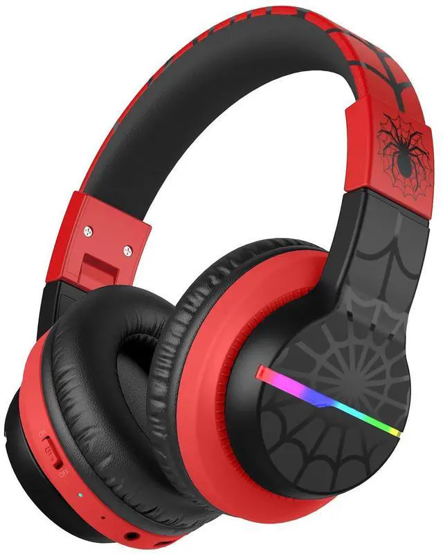 Main image of Kids Bluetooth Headphones 85H Playtime with LED Lights Travel
