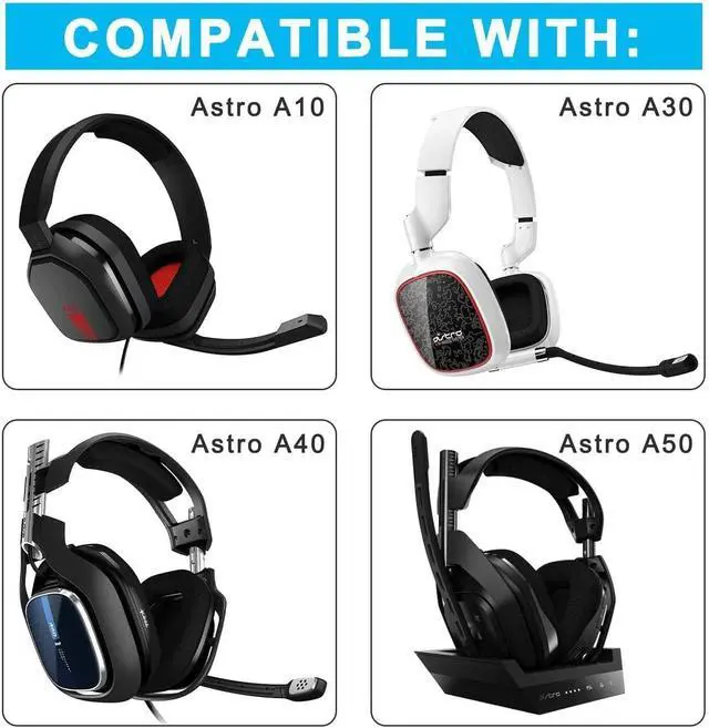 Alt view image 4 of 4 - Replacement Cable Cord for Astro A40/A40TR/A10 Gaming Headsets, Aux Wire with Volume Mute Function 2.0 M 6.5 Feet Compatible with Xbox-one PC Ps4 etc (Mute)