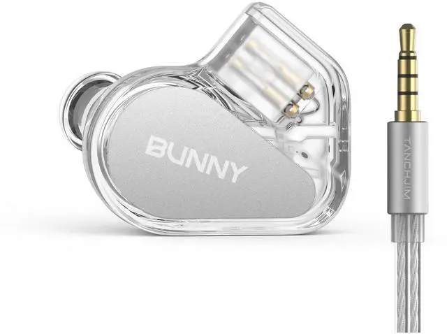 Main image of Bunny Wired Gaming Earphones, HiFi IEM Earbuds with Mic-3.5mm
