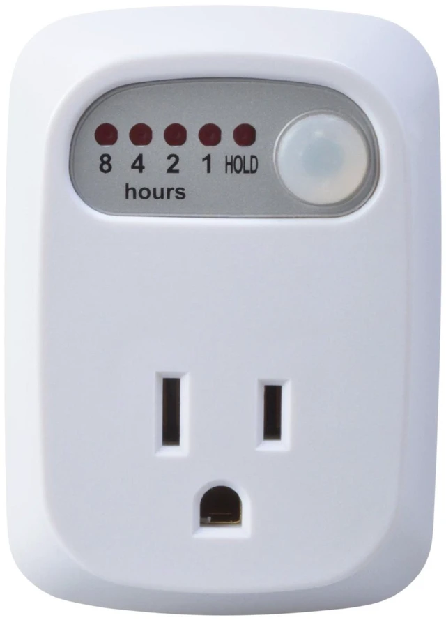 Main image of Indoor Auto Shut Off for Curling Iron Hair Straightener Countdown Phone Charger Timer Safety Outlet Conserve Socket