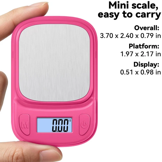Alt view image 2 of 7 - Digital Pocket Gram Scale 500g x 0.01g, Small Food Scale ASTRO-500 | Astronaut-themed Jewelry Scale, High Precision, Tare Function, Batteries Included for Jewelry, Gold, Coins, Coffee, Powder