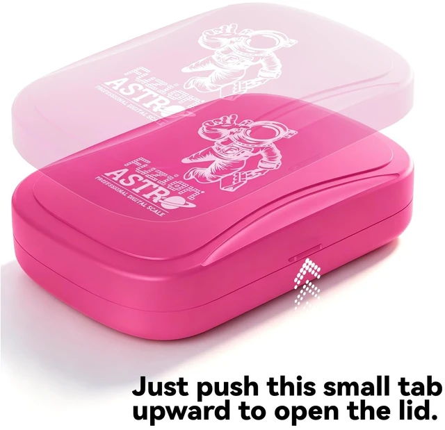 Alt view image 3 of 7 - Digital Pocket Gram Scale 500g x 0.01g, Small Food Scale ASTRO-500 | Astronaut-themed Jewelry Scale, High Precision, Tare Function, Batteries Included for Jewelry, Gold, Coins, Coffee, Powder