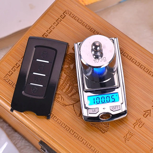 Alt view image 5 of 7 - 0.01g-200g Mini Car Key LCD Digital Balance Weight Pocket Jewelry Diamond Scale Digital Grams Scale, Food Scale, Jewelry Scale, Kitchen Scale