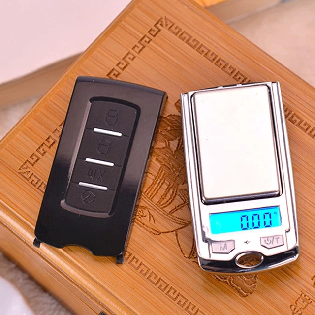 Alt view image 6 of 7 - 0.01g-200g Mini Car Key LCD Digital Balance Weight Pocket Jewelry Diamond Scale Digital Grams Scale, Food Scale, Jewelry Scale, Kitchen Scale