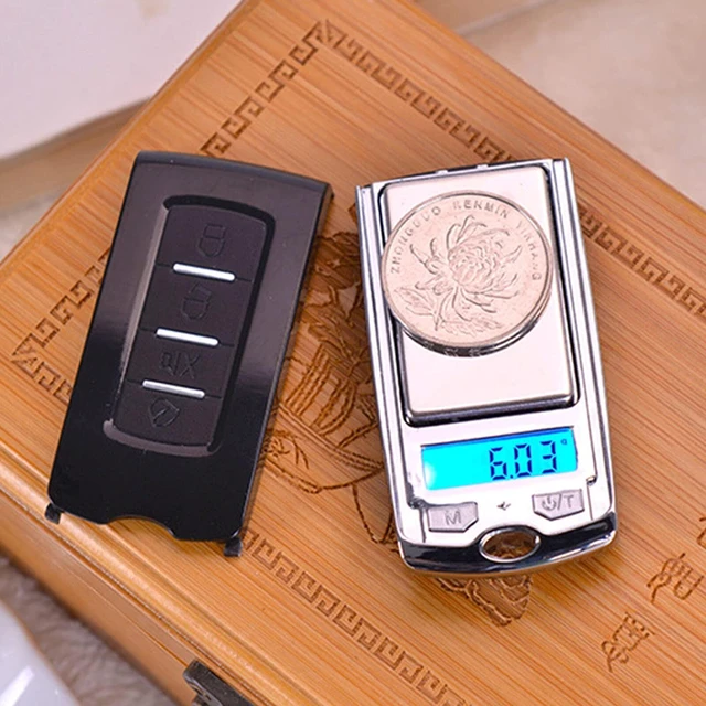 Alt view image 7 of 7 - 0.01g-200g Mini Car Key LCD Digital Balance Weight Pocket Jewelry Diamond Scale Digital Grams Scale, Food Scale, Jewelry Scale, Kitchen Scale