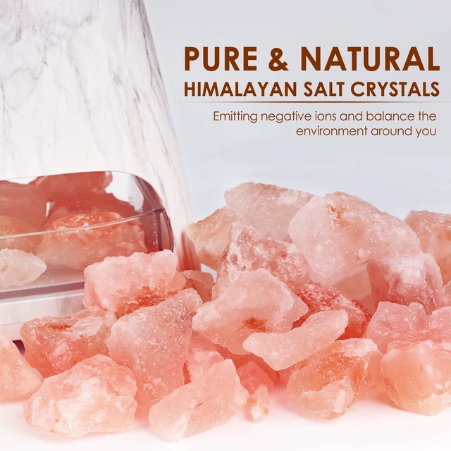 Alt view image 2 of 7 - 2-in-1 Essential Oil Diffuser for Home,Himalayan Salt Lamp Diffuser | 150ml, Ultrasonic Aromatherapy Diffuser Cool Mist Humidifier with 3 Brightness, Ambient Glow, 100% Pure Himalayan Salt,Marble
