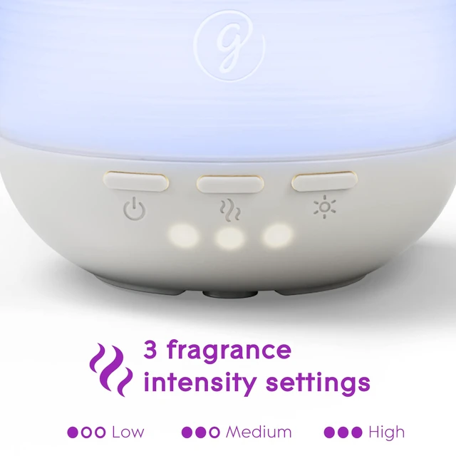 Alt view image 6 of 7 - Aromatherapy Diffuser & Essential Oil, Air Freshener for Home, Choose Calm Scent with Notes of Lavender & Sandalwood, 0.56 Fl Oz
