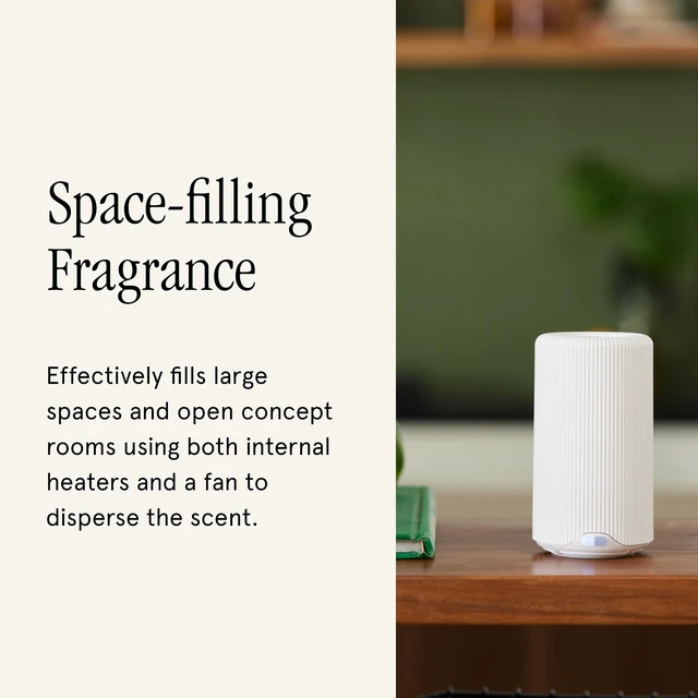 Alt view image 3 of 7 - Plus Smart Home Fragrance Diffuser for Large Spaces, White | Adjust Scent Intensity, Set Schedules, Set Timers,Fragrances Sold Separately