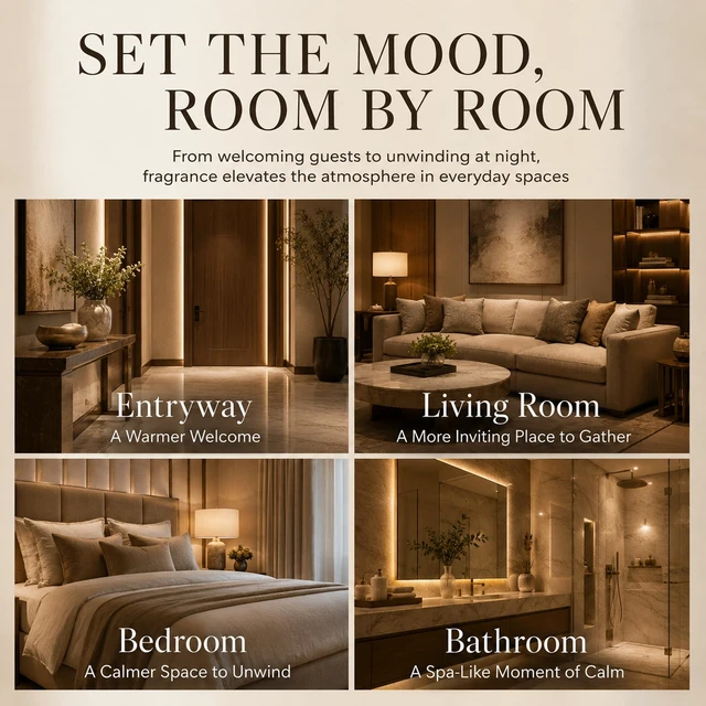 Alt view image 5 of 6 - Luxury Hotel Collection Diffuser Oil Set- 6 x 5 mL | Six Distinctive Hotel-Inspired Scents, From Airy Tea and Fresh Linen to Warm Woods and Coastal Air