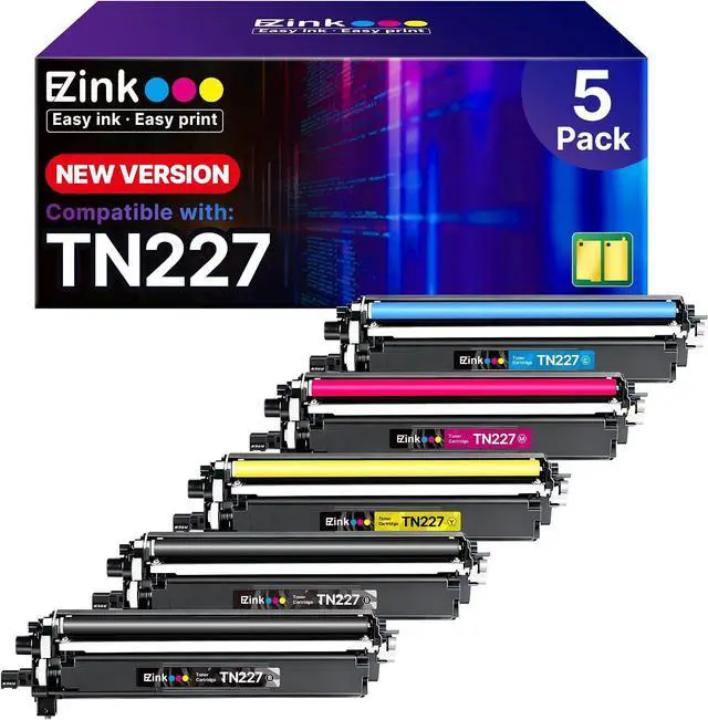 Main image of E-Z Ink TN227 for TN-227BK/C/M/Y High Yield Brother TN227 Toner TN 227 223
