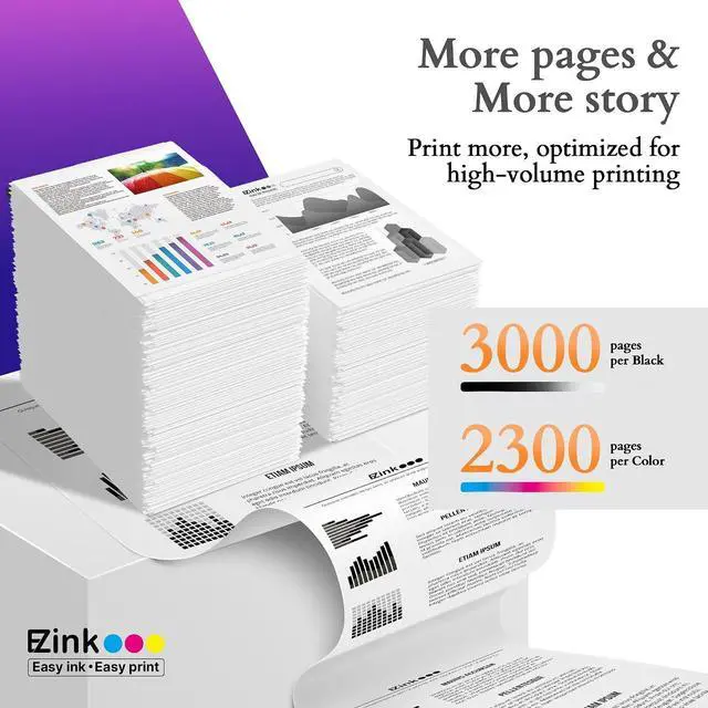 Alt view image 3 of 7 - E-Z Ink TN227 for TN-227BK/C/M/Y High Yield Brother TN 227 TN-227 TN223
