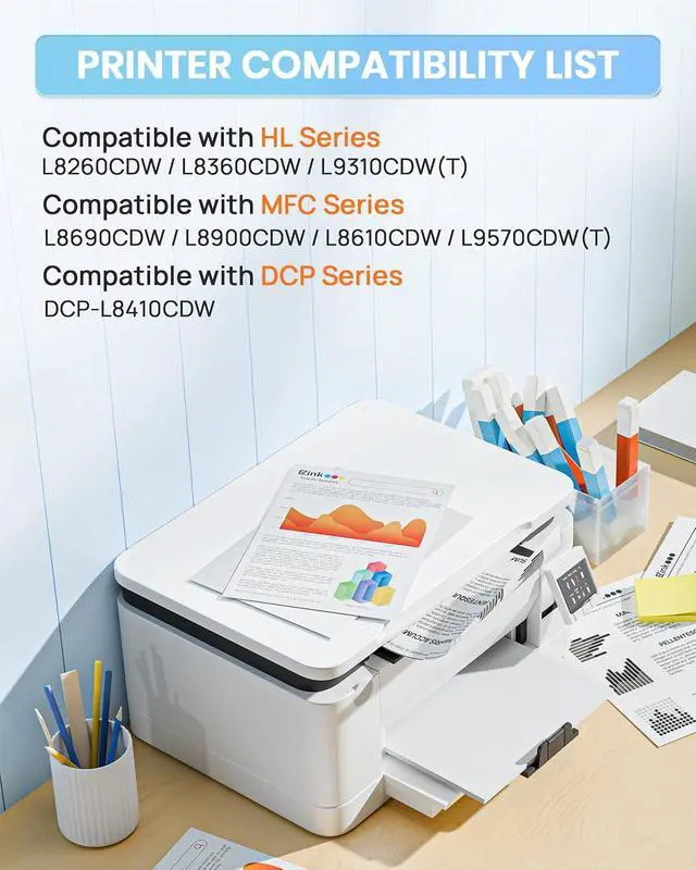 Alt view image 2 of 7 - E-Z Ink TN436 Toner Cartridge Compatible for Brother TN436 TN-436 Toner