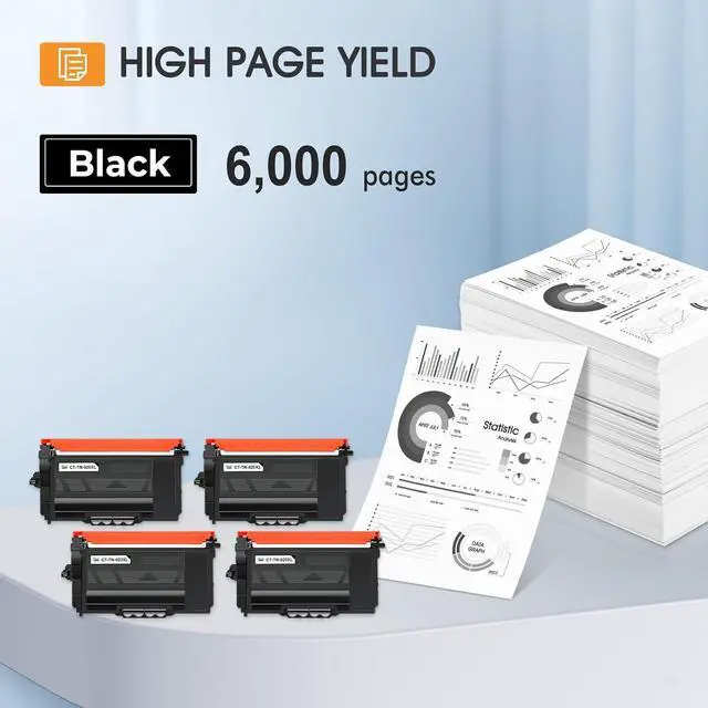 Alt view image 3 of 6 - TN920XL TN920 Toner for Brother Printer HL-L6210DW MFC-L5710DW MFC-L5915DW