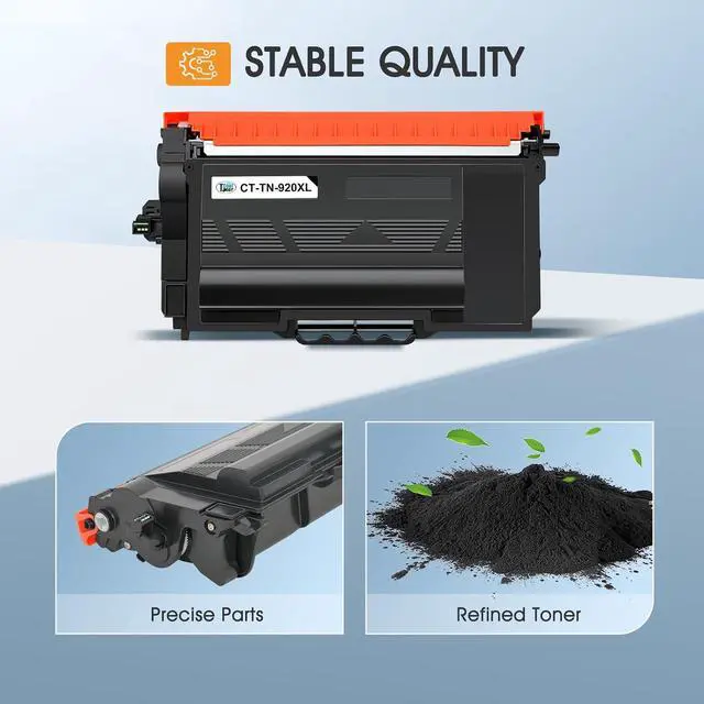 Alt view image 4 of 6 - TN920XL TN920 Toner for Brother Printer HL-L6210DW MFC-L5710DW MFC-L5915DW