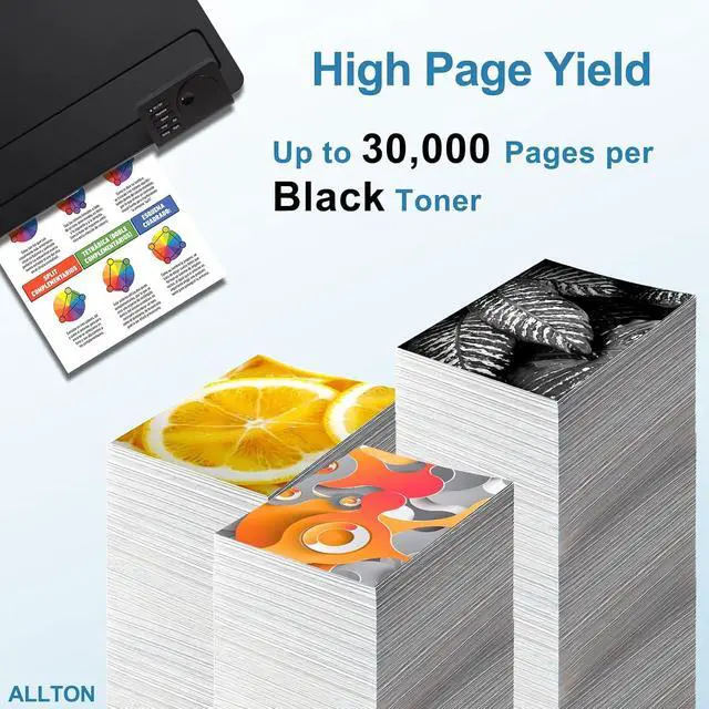 Alt view image 3 of 6 - MX-B45NT Toner Cartridge 1-Pack Black for Sharp MX-B350P/B450P