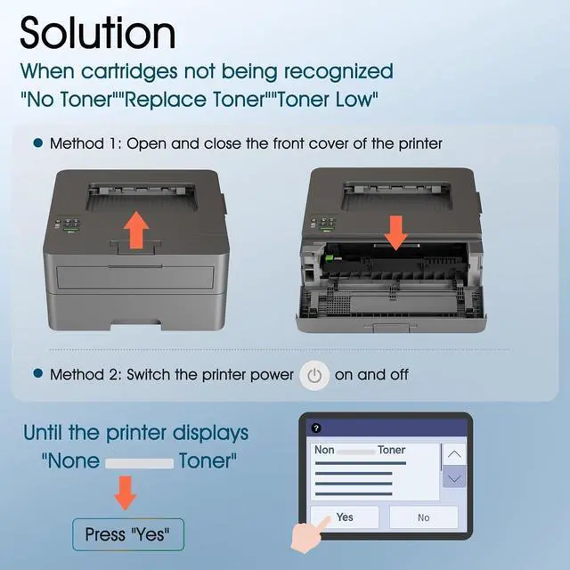 Alt view image 5 of 5 - TN830XL TN830 TN 830XL 830 Toner for Brother Printer DCP-L2640DW HL-L2460DW