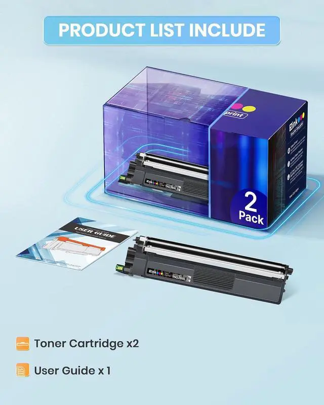 Alt view image 4 of 7 - E-Z Ink Compatible for Brother TN229XL Toner Cartridges TN229 TN229XL Black