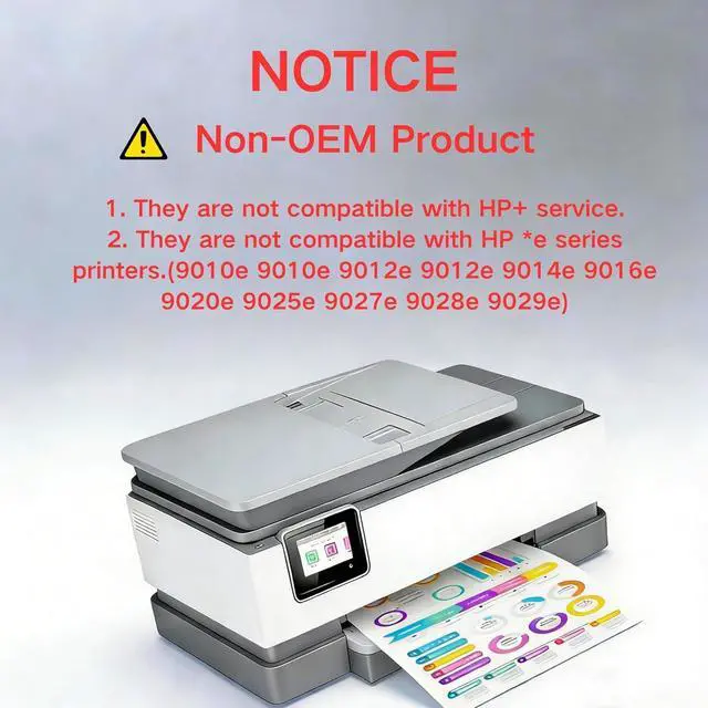 Alt view image 2 of 6 - colorfly 962XL Ink Cartridges Combo Pack Replacement for 962XL (4 Pack)