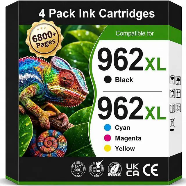 Main image of Remanufactured Ink 962 Replacement for HP 962XL Ink Cartridges Combo Pack