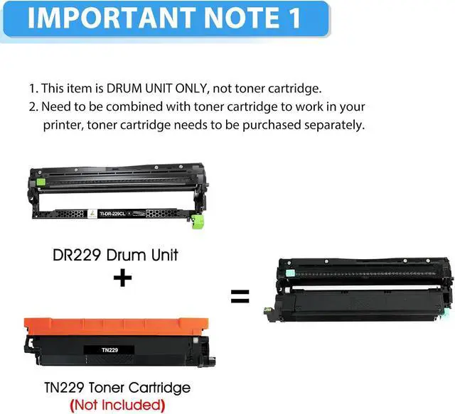 Alt view image 7 of 7 - DR229CL Drum Unit 4-Pack for Brother DR229CL DR-229CL DR229 Printer