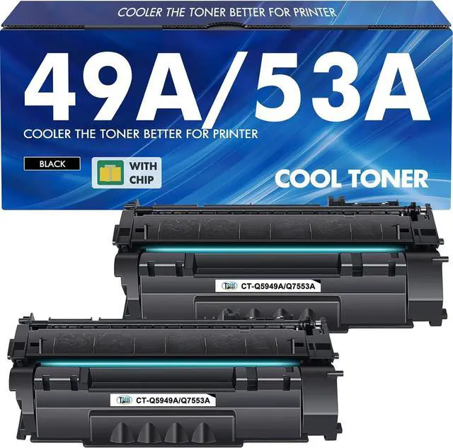 Main image of 49A Q5949A 1320 Toner Cartridge Black 2-Pack 53A Q7553A 53X 49X Q5949X