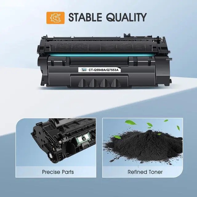 Alt view image 4 of 6 - 49A Q5949A 1320 Toner Cartridge Black 2-Pack 53A Q7553A 53X 49X Q5949X